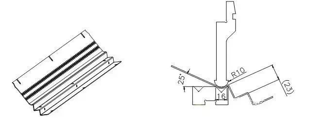 【钣金设计】超简单!一分钟学会折弯九折型材的图6